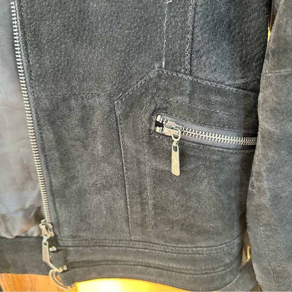 Neutral Zone genuine leather suede jacket coat size S - Picture 7 of 9